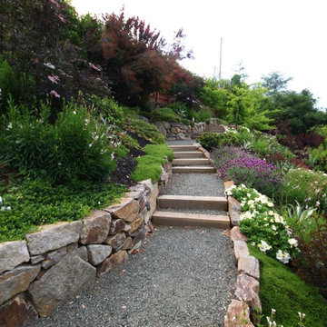 Dramatic Hillside Garden
