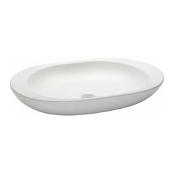 Miseno - Miseno MNO-232C Oval 23-1/4" Vessel Bathroom Sink - Bathroom Sinks