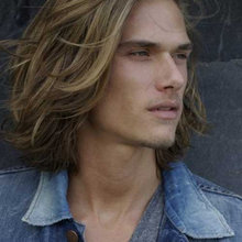 long hair on men