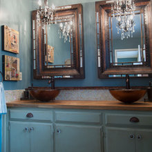 basement powder room