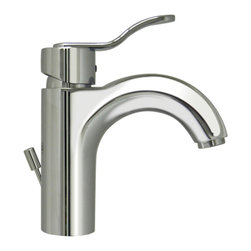 Whitehaus Collection - Whitehaus Collection 3-04040C Wavehaus Series Lavatory Faucet - Bathroom Sink Faucets