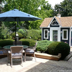 Copper Creek Pool Cabanas by Summerwood - Prefab Studios