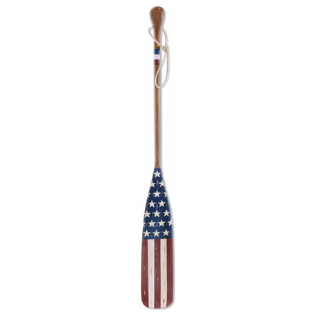 60 Inch Oar American Flag