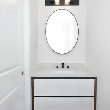 Under-lit Floating Vanity