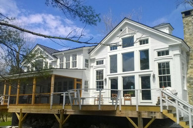 Country exterior home photo in Burlington