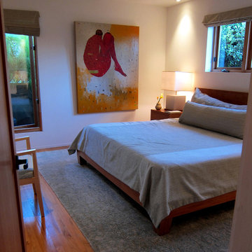 Master Bedroom in a Santa Barbara Modern Cottage