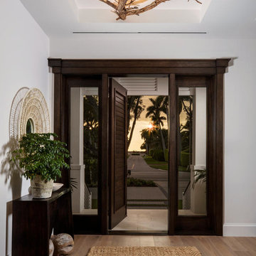 Gordon Drive clean transitional home with Gulf views