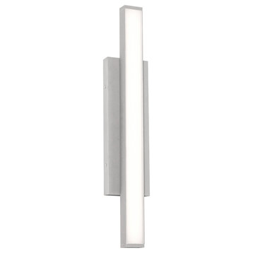 AFX GLEW0518L30UD Gale 18" Tall LED Wall Sconce - Textured Grey