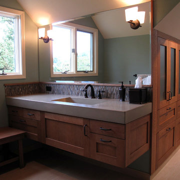Contemporary Sustainable Master Bath