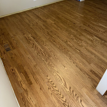 Wheaton Hardwood Installation & Refinishing - Bona Traffic and Early American Du