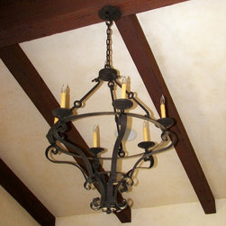 CH-146 Hand Made Iron Chandelier - Chandeliers