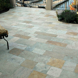 Antique Limestone Flooring - Wall And Floor Tile