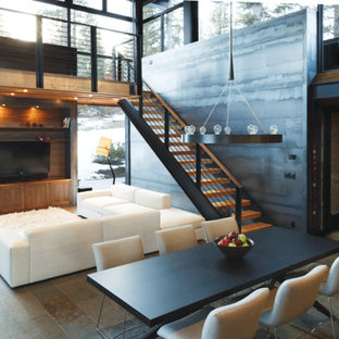 サンフランシスコのインダストリアルスタイルのLDKの画像