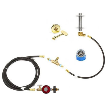 Universal Propane Complete Deluxe Propane Fire Pit Connection Kit