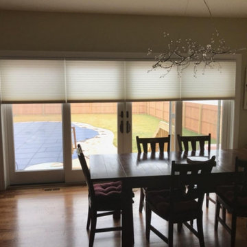 Honeycomb Duette Shades - Various Projects