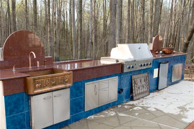 Patio - traditional patio idea in Richmond