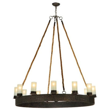 50 Wide Costello Ring 12 Light Chandelier