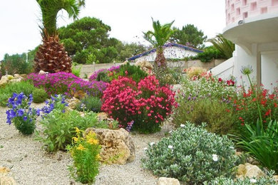 Idée de décoration pour un jardin méditerranéen.
