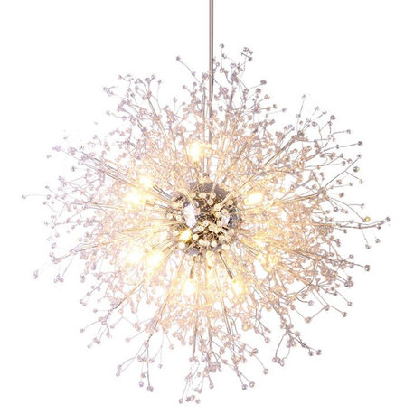 8-Light Nordic LED Dandelion Chandelier By Morsale