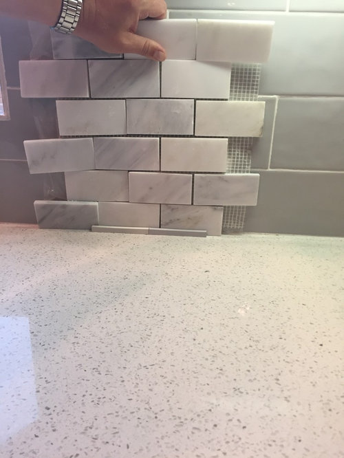 Grout Color With Carrara Marble, Best Grout Color For Marble Tile