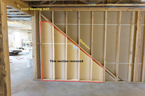 Is This A Load Bearing Wall If So How Do I Modify It For Nook - How Do You Know If A Wall Is Load Bearing