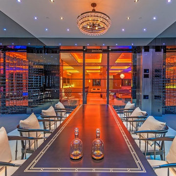 Ultra Modern Metal Stair Rail