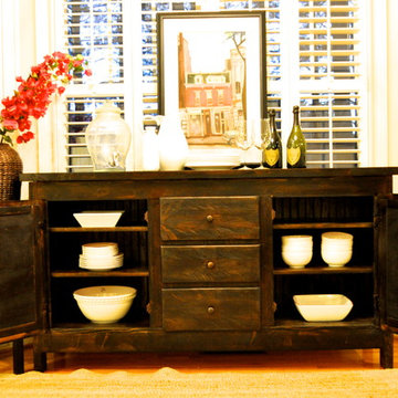 Farmhouse Buffet Table