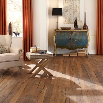 Beautiful natural oil finished hardwood floors