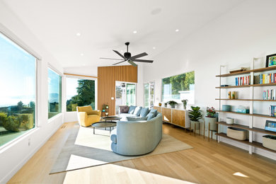 Living room - modern living room idea in San Francisco