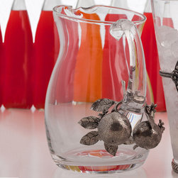 Orange Blossom Glass Pitcher - Pitchers