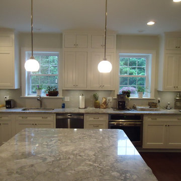 Kitchen-clean fresh and modern