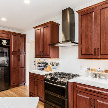 Traditional Kitchen Remodel Done in the Bozeman Door