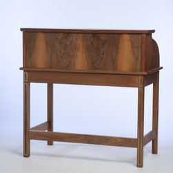Roll-top Writing Desk back - Products