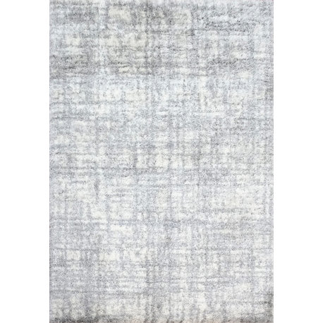 Reverie Cream And Gray Area Rug, 2'x3.3'