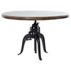 Adjustable Round Dining Table 48"