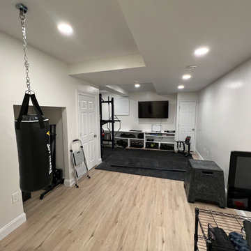 Fitness Room and Basement Remodel - Chatham, NJ