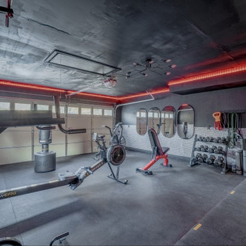 Austin Garage Gym Conversion