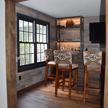 Rustic Bar & Dining Room