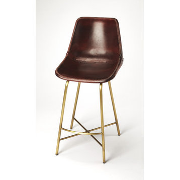 Commercial Leather Bar Stool, 3788140