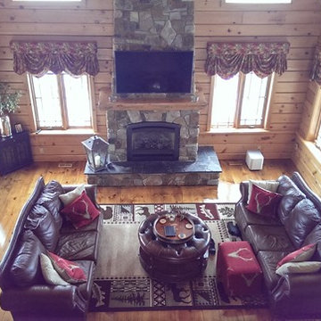 Log home TV