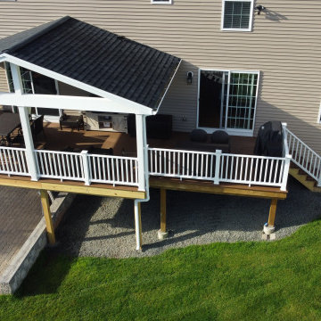 Covered Porch & Deck
