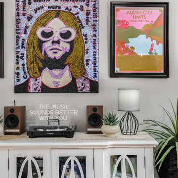 Music-Inspired Display Adds Personal Character