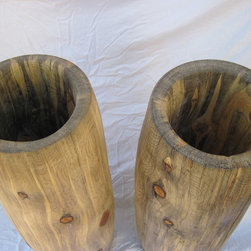 Matched vases - top view - Products