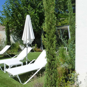 Un jardin à Anduze