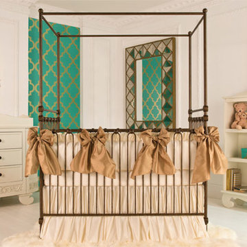 Neutral Nursery: Four Poster Elegance in the Nursery