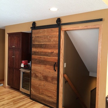 Barn wood sliding door