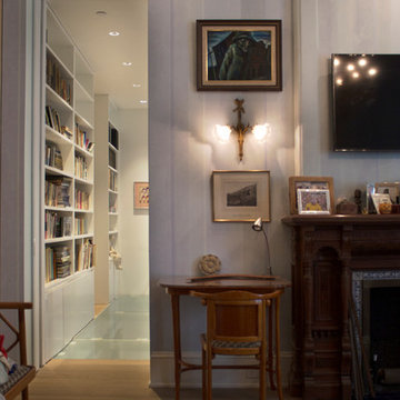 My Houzz: 2 New York Brownstones Become 1 Spacious Home