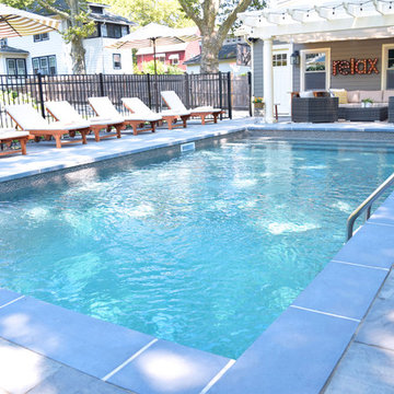 Rutherford Bergen County New Jersey Rectangle Pool