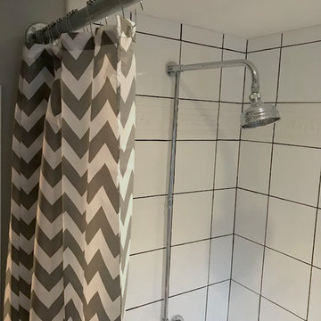 Upcycled Bathroom on a Budget