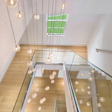 Straight Glass Handrails
